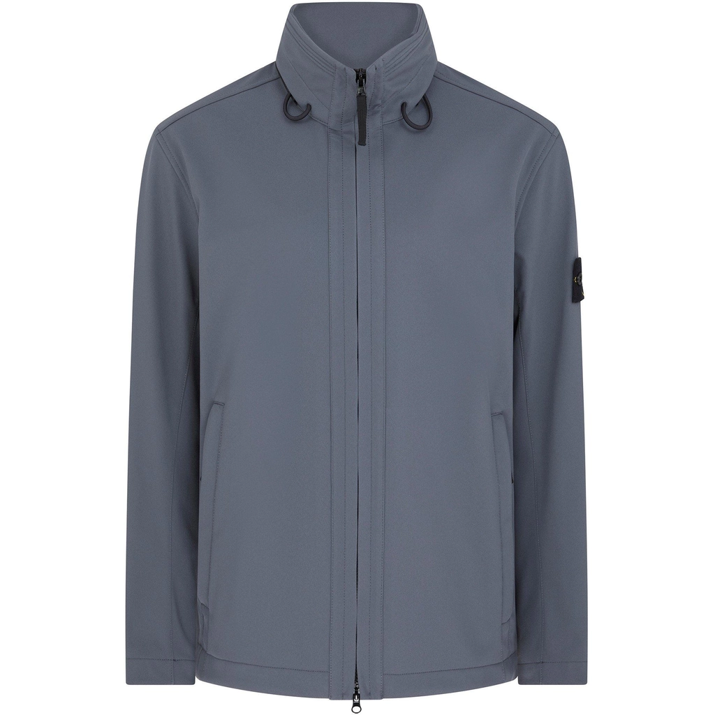 Stone Island Soft Shell Jacket - Piombo V0062